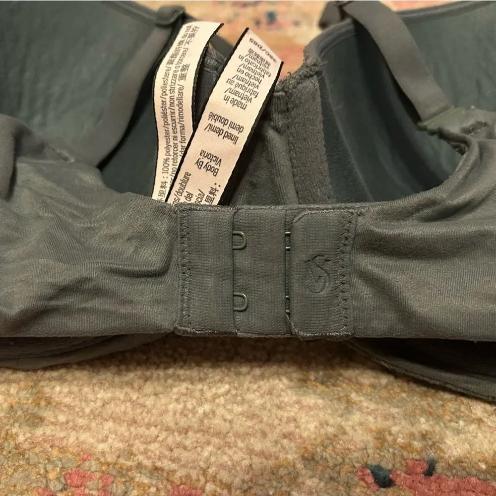 Victoria's Secret Dark Green Lace Bra